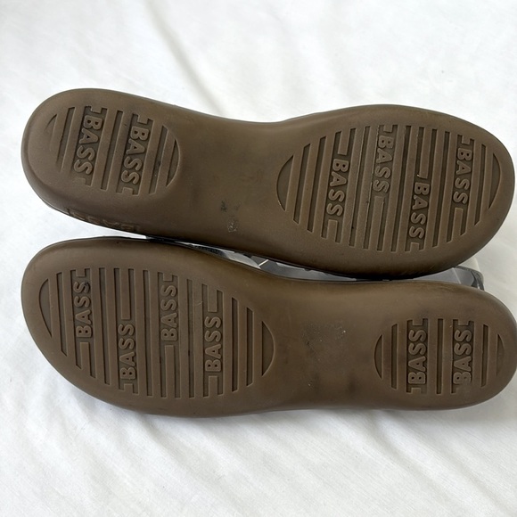 G.H. Bass & Co Margie Sunjuns White Leather Sandals Strappy Boho Comfort Women 9 - Picture 8 of 9